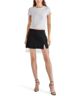 Steve Madden Cam Skirt With Fringe | Skirts -Steve Madden Online Shop 612reb 2nDL. AC SR736920
