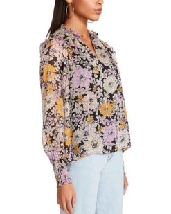 Steve Madden Floral Me Not Top | Shirts & Tops -Steve Madden Online Shop 811mabuglkL. AC SR736920