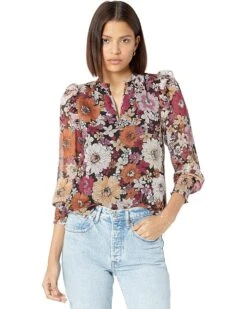 Steve Madden Floral Me Not Top | Shirts & Tops -Steve Madden Online Shop 81UepnKX1BL. AC SR736920